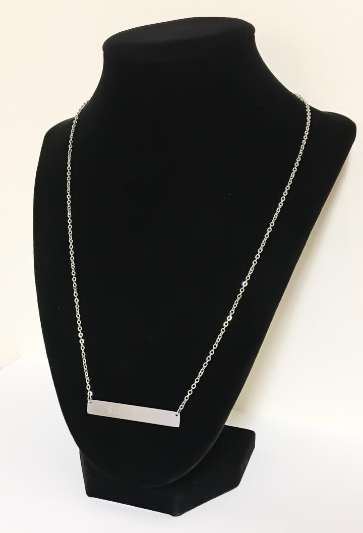 Collier de survivante du cancer, Ruban de sensibilisation, Bijou de soutien, Collier en acier inoxydable, Cadeau pour une amie, Cadeau pour une survivante du cancer du sein