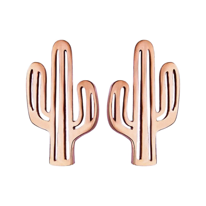 Cactus Stud Earrings, Saguaro Cactus Earrings, Cacti Jewelry, Succulent Earrings, Southwestern Jewelry, Desert Earrings, Bohemian Jewelry
