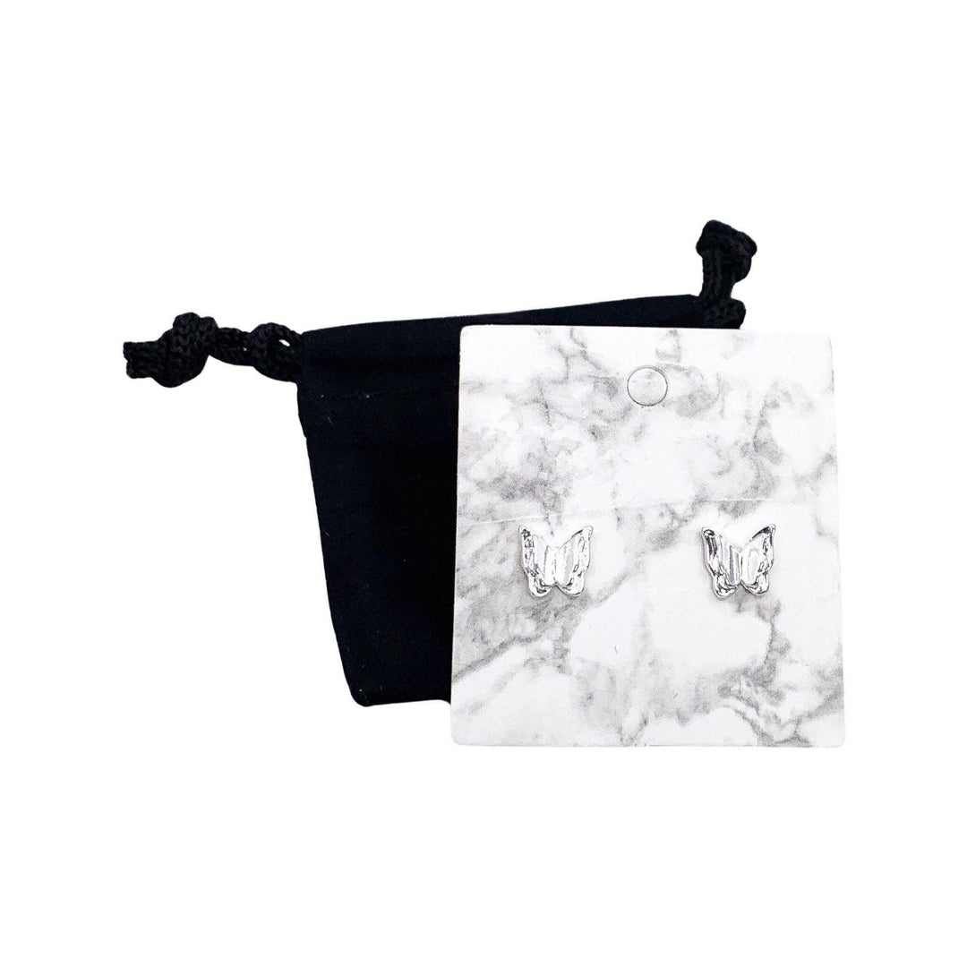 Boucles d'oreilles papillon, puces d'oreilles délicates, puces d'oreilles minimalistes, cadeau pour les amoureux des abeilles, boucles d'oreilles insectes mignonnes, bijoux de printemps, cadeau pour une amie