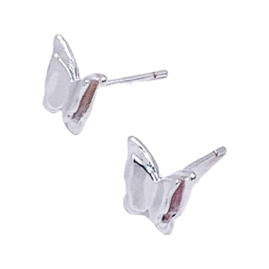 Boucles d'oreilles papillon, puces d'oreilles délicates, puces d'oreilles minimalistes, cadeau pour les amoureux des abeilles, boucles d'oreilles insectes mignonnes, bijoux de printemps, cadeau pour une amie