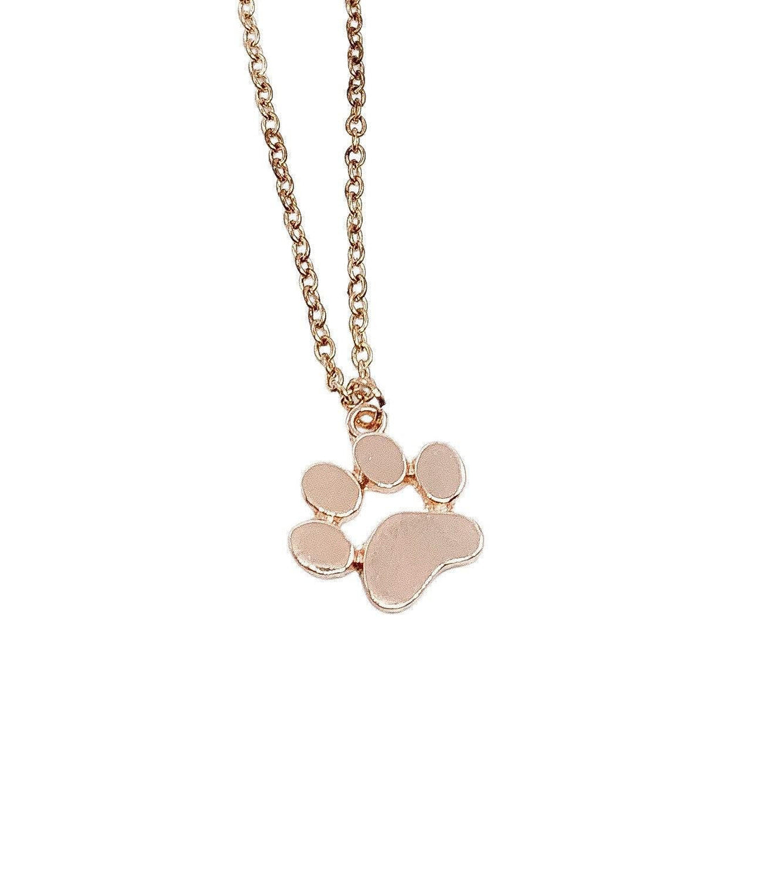 Paw Print Necklace, Cat Lover Necklace, Gift for Cat Owner, Dog Mom Gift, Pet Memorial Gift, Loss of Dog Keepsake, Remembrance Gift