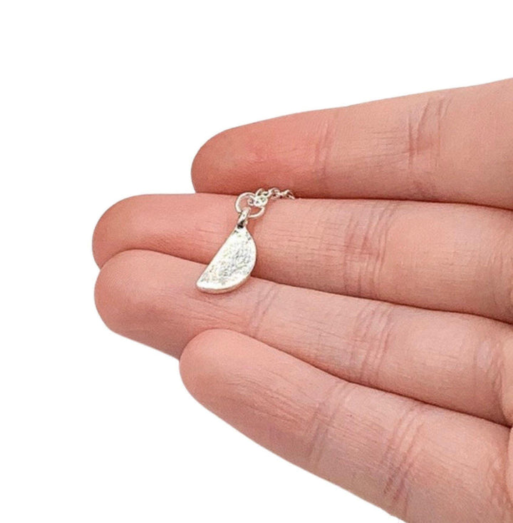 Collier citron, pendentif tranche de citron, bijou agrumes, collier fruit, cadeau rafraîchissant pour une amie, collier limonade, bijou d'été