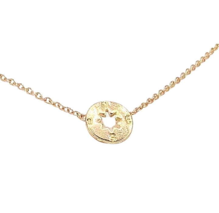 Collier Boussole Mini, Bijou de Voyage Délicat, Cadeau de Départ pour une Amie, Collier Minimaliste, Cadeau pour une Nouvelle Aventure, Cadeau pour Compagnon de Voyage