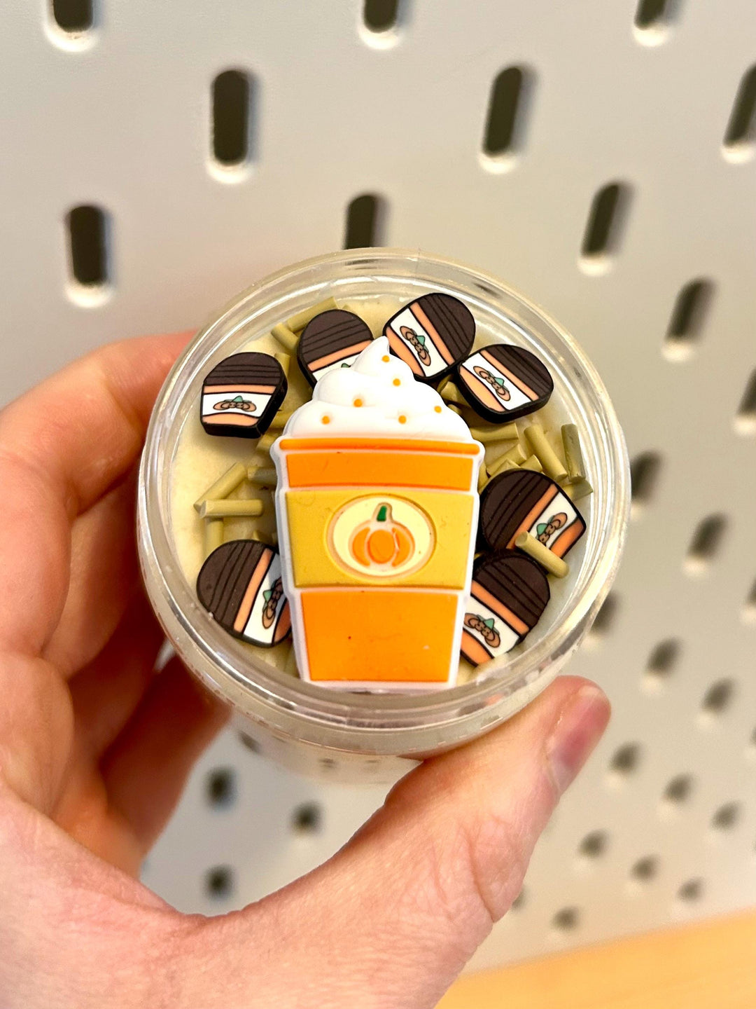 Pumpkin Pie Playdough Set | Autumn Sensory Dough Kit | Handmade Non-Toxic Playdough with Loose Parts | Montessori Fall Play