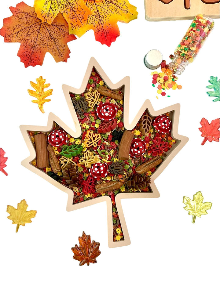 Woodland Critters Sensory Mix | Forest Animals Sensory Filler | Montessori Small World Play | Fox Squirrel Hare Pasta Mix | Nature Play Bin