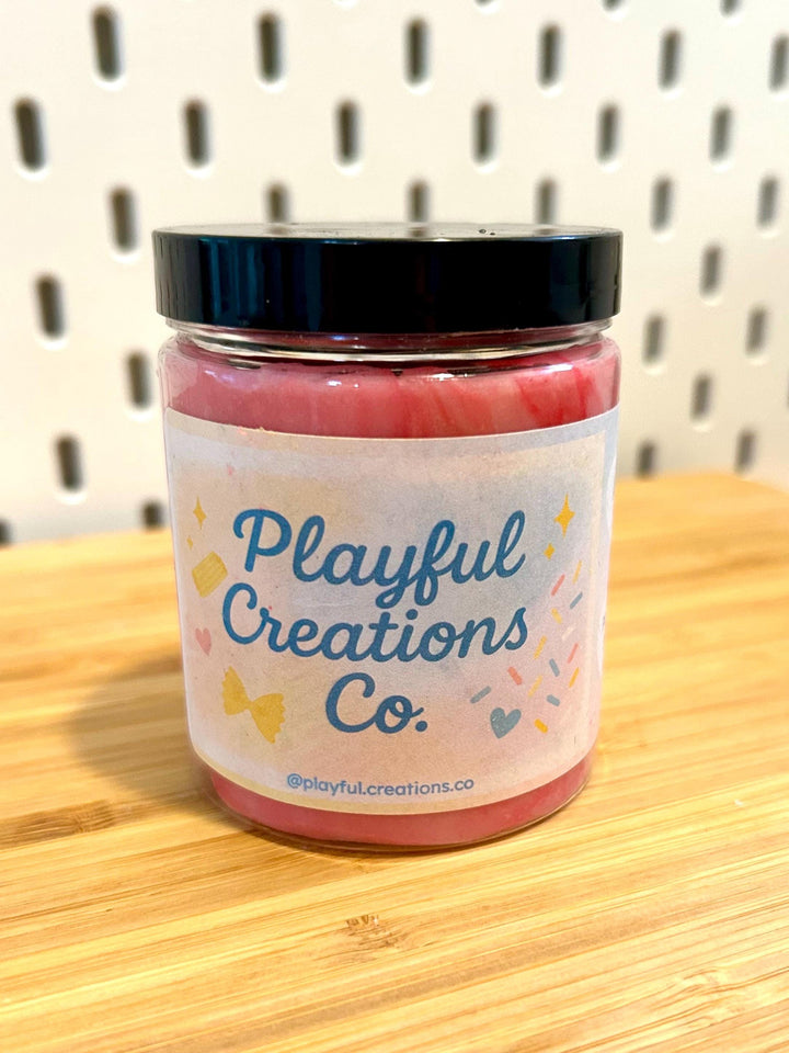 Sparkly Colorful Handmade Playdough | Bright Rainbow Sensory Dough for Kids | Non-Toxic, Soft Play Dough | Custom Party Favors