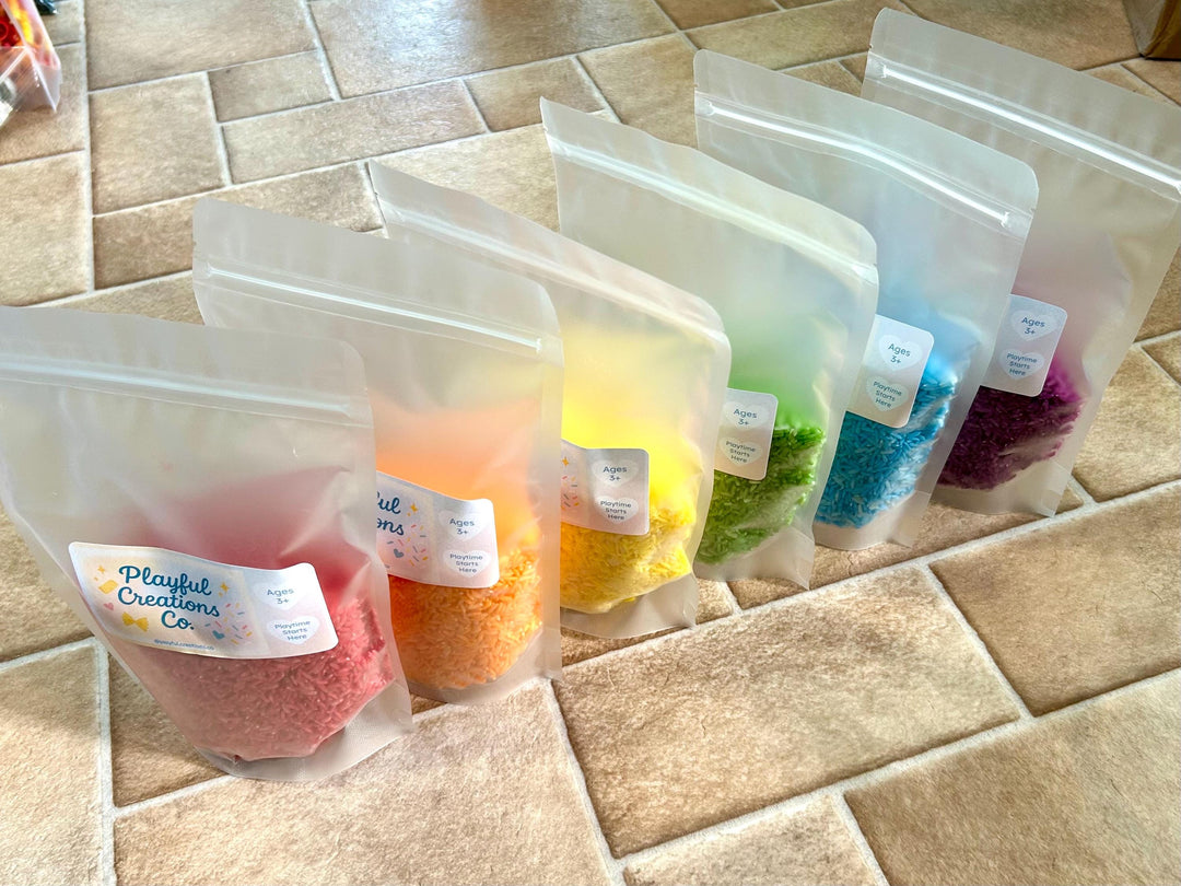 Fillable TROFAST Lid | Wooden Flisat Sensory Table Insert | Rainbow & Sunshine Shapes | Unfinished or Handpainted Montessori Activity