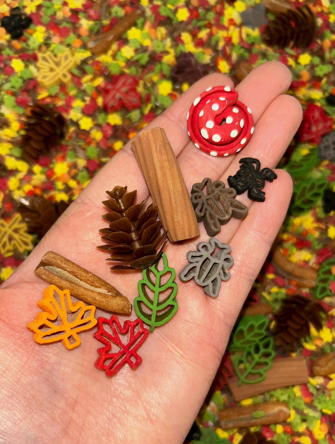 Into the Woods Sensory Filler | Woodland Wonders Mix | Nature Sensory Bin | Montessori Play Tray | Forest Small World Setup for Children