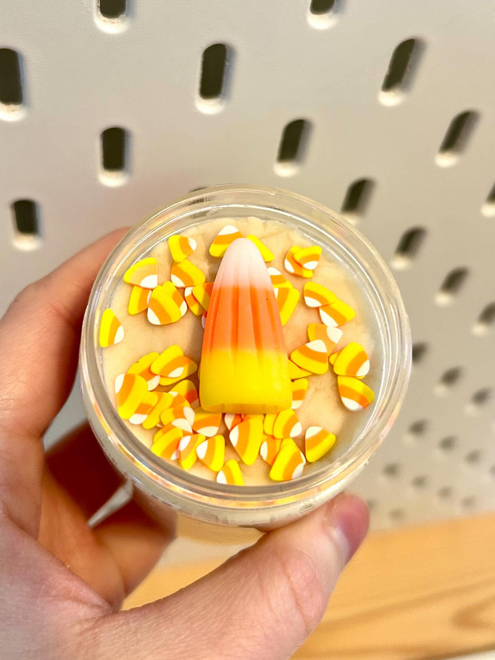 Pumpkin Spice Latte Playdough Set with Charms | Autumn Sensory Dough Kit | Non-Toxic Playdough with Loose Parts | Montessori Fall Play