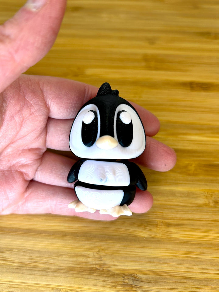 Snowflake & Penguin Sensory Bin | Winter Sensory Filler Mix | Arctic Sensory Play | Faux Ice Cubes | Montessori Play | Handpainted Pasta