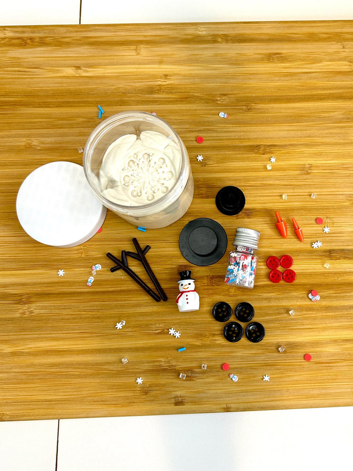 Chocolate Swirl Playdough Jar with Chocolate Charms & Mini Spoon | Fun Sensory Play Dough | Pretend Dessert Play | Ice Cream Parlour Play