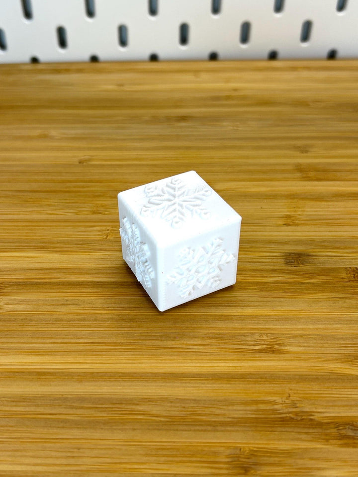 3D Printed Texture Stamper Cube | Playdough Tool | Eco-Friendly PLA | Dough, Clay, Kinetic Sand & Baking Accessory for Kids | Sensory Play