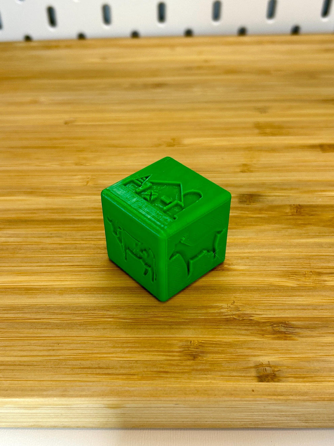 3D Printed Texture Stamper Cube | Playdough Tool | Eco-Friendly PLA | Dough, Clay, Kinetic Sand & Baking Accessory for Kids | Sensory Play