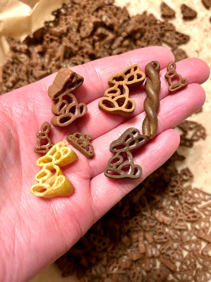 Easter Chocolate Sensory Filler Mix | Chocolate Bunny & Eggs Pasta | Chocolatey Sweet Charms | Easter Toddler Bin | Cocoa Inspired Play