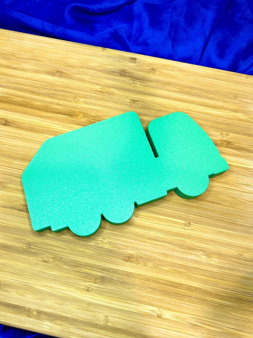 Garbage Truck Sensory Tray | 3D Printed Green Recycling Trinket Tray | Earth Day Sensory Bin Tool | Montessori Play | Flisat Table Accessory