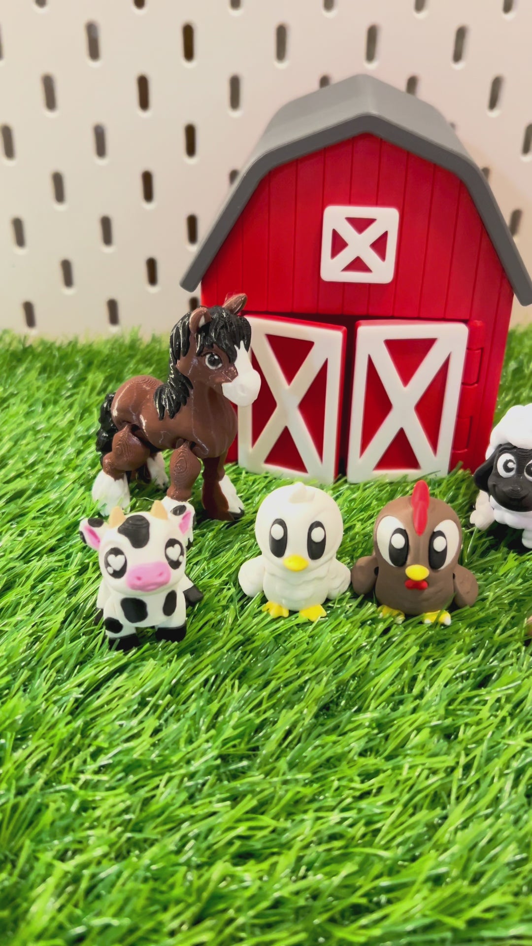 3D Printed Articulated Baby Cow / Calf