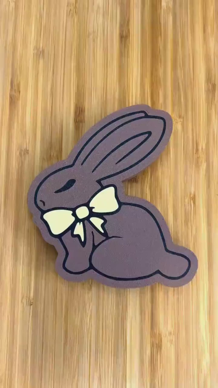 Chocolate Bunny Playdough Box | Easter Candy Sensory Play Kit | Homemade Playdough with Cutters & Loose Parts | Easter Basket Gift