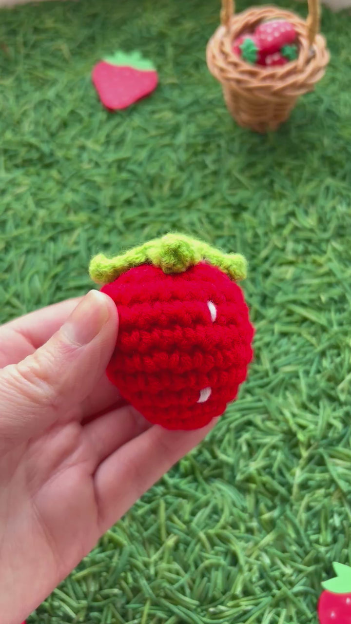 Strawberry Sensory Tray | 3D Printed Fruit Trinket Tray