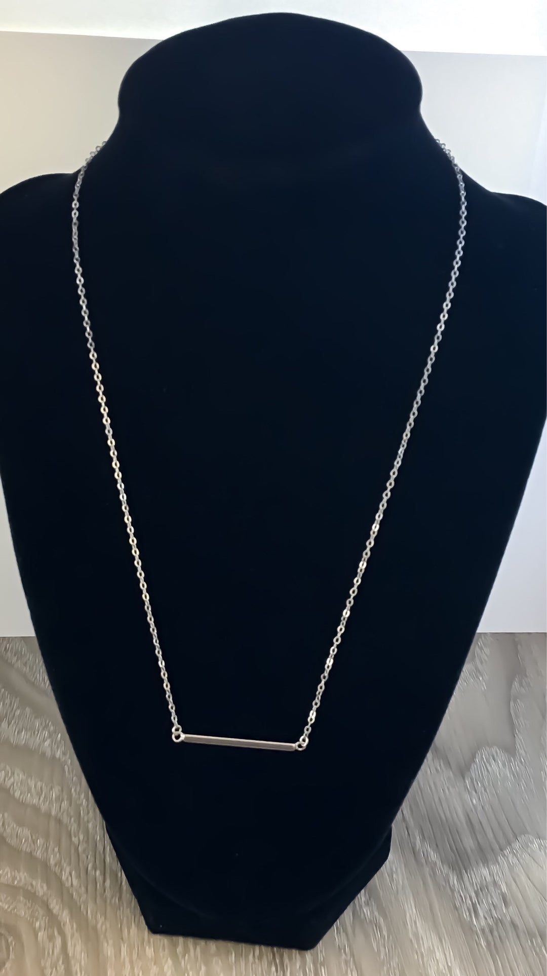 Balance Bar Necklace, Dainty Sterling Silver Jewelry, Layering Necklace, Bridesmaid Gift, Delicate Necklace, Gift for Sister, Friend Gift