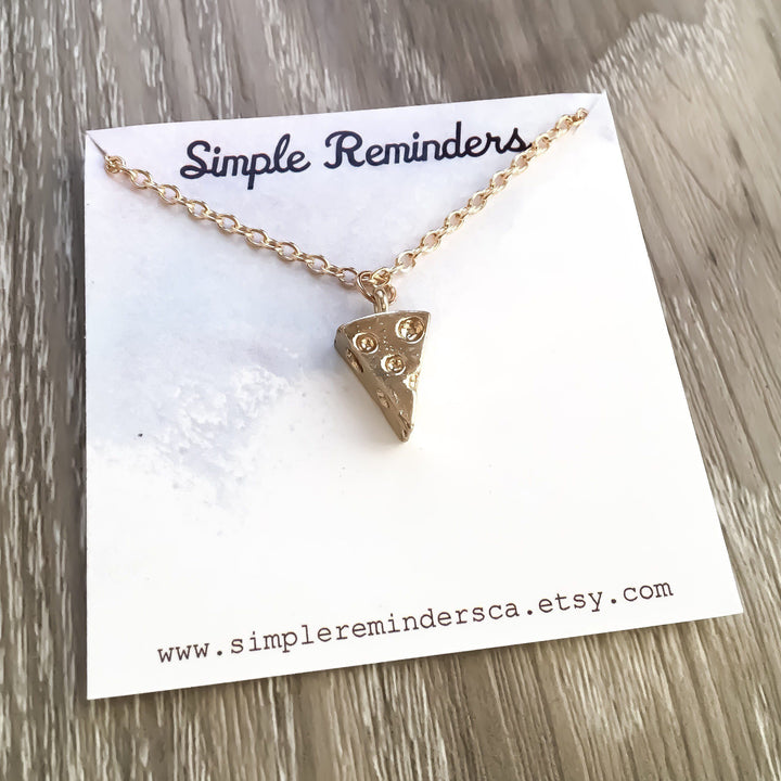 Pizza Necklace Silver, Friendship Necklace, Best Friend Gift, Gold Pizza Jewelry, Pizza Lover Gift, Cheesy Pizza Charm, BFF Gift, Birthday