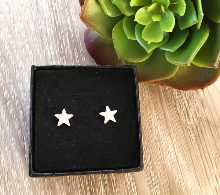 Tiny Star Stud Earrings, Celestial Earrings, Astronomy Jewelry, Dainty Stud Earrings, Gift for Little Girl, Delicate Studs