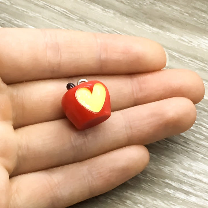 Teacher Keychain, It Takes A Big Heart to Help Shape Little Minds, Thank You