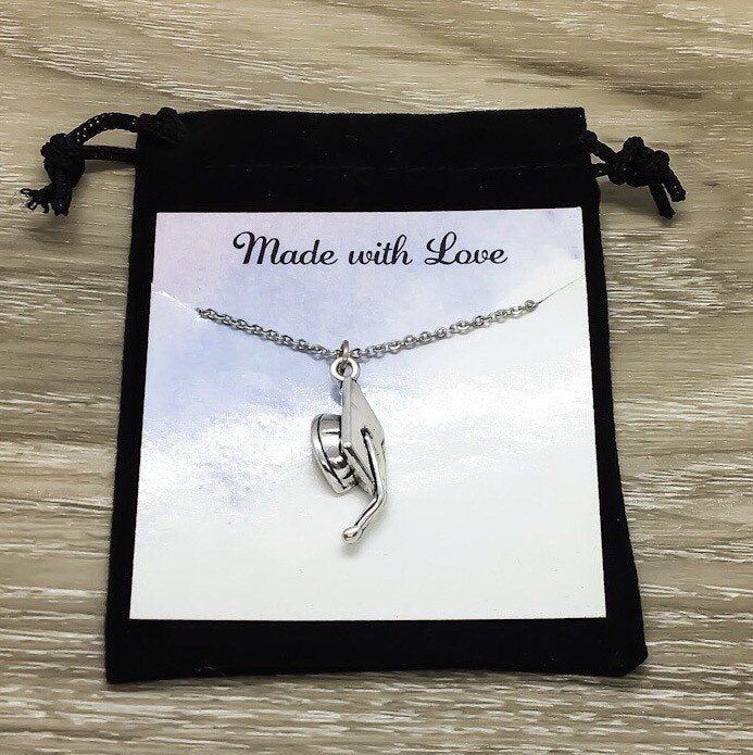 Graduation Card, Your Future is in Your Hands, Graduation Hat Necklace, Graduate Cap Gift, College Grad Gift, Grad Gift, Class of 2019