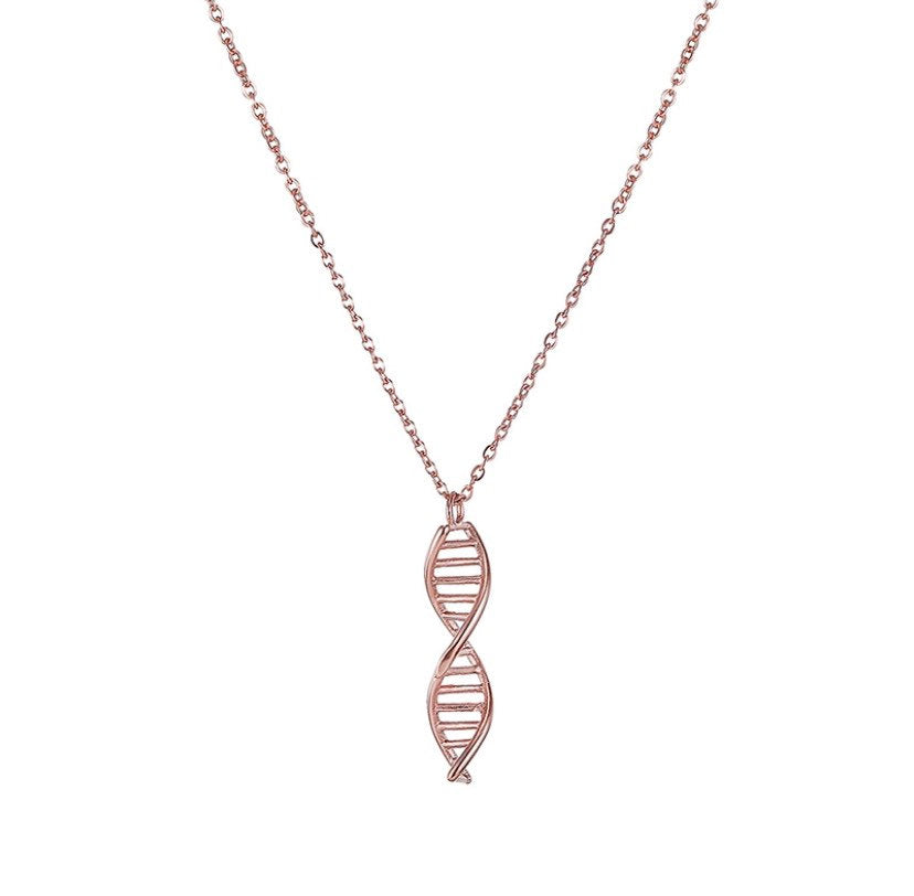 DNA Necklace, To My Other Mother Gift, Double Helix Pendant, Blended Family Gift, Bonus Mom Gift, Unbiological Mother Gift, Stainless Steel