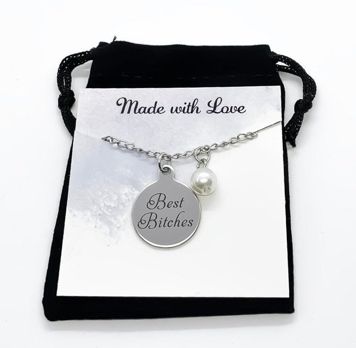 Tu es ma meilleure amie, Collier à breloques « Meilleures amies », Collier d'amitié, Cadeau pour meilleure amie, Cadeau de sororité, Collier pour meilleure amie, Cadeau de Noël
