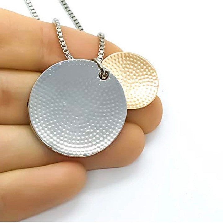Collier « Sois heureuse », Bijou inspirant, Collier avec pendentif citation, Cadeau pour une fille, Cadeau pour ses 18 ans, Cadeau de maman, Cadeau pour une étudiante