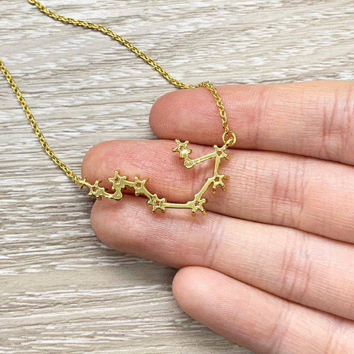 Collier Constellation, Carte « À la conquête des étoiles », Collier d'amitié, Bijou céleste, Bijou symbolique, Cadeau pour fille, Astronomie