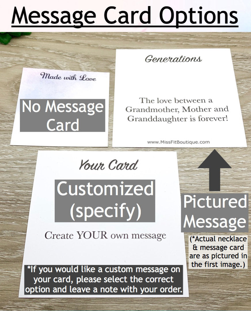 Great-Grandmother Quote, Sentimental Card, Great-Grandma Necklace, Tiny Heart Necklace, Gift from Great-Grandchildren, Great-Granddaughter