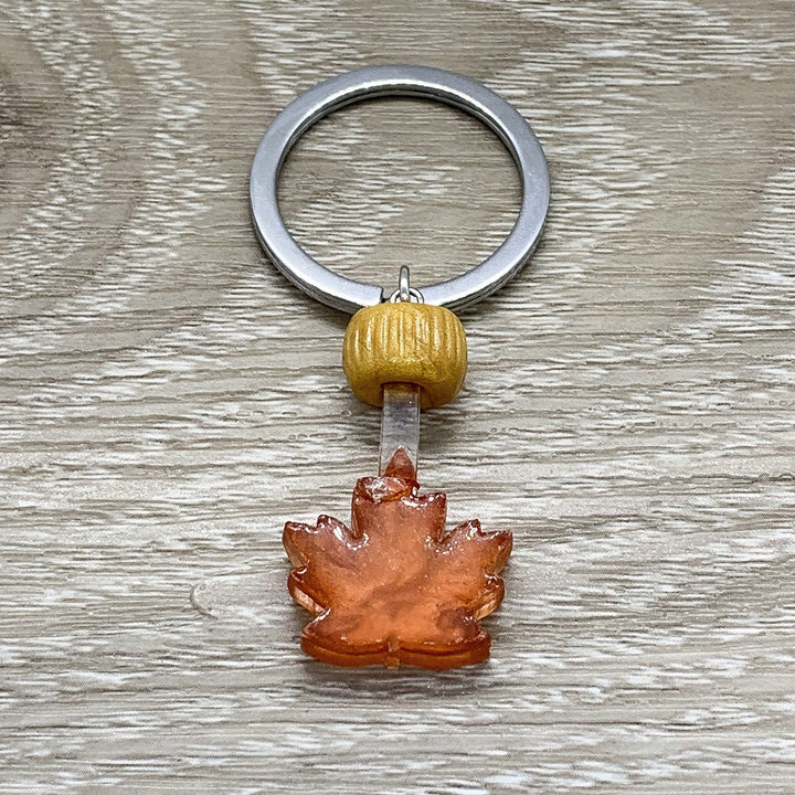 Tiny Maple Syrup Keychain, Realistic Food Charm, Sending Love From Canada, Cute Friendship Gift, Gift for Best Friend, Canada Keychain