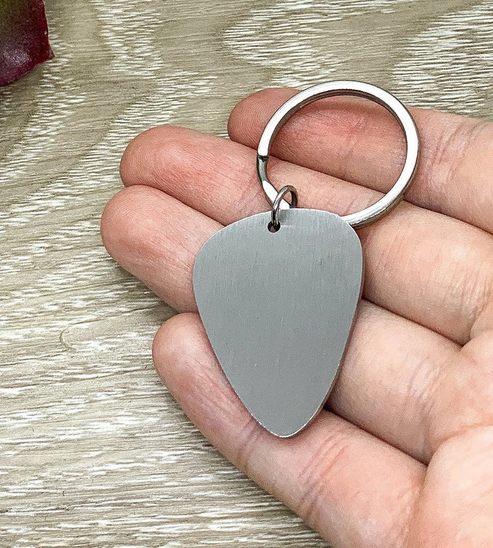 Je n'aurais pas pu choisir un meilleur papa, Porte-clés Papa Musicien, Porte-clés Papa, Guitariste, Cadeau des enfants, Cadeau d'une fille, Cadeau pour lui