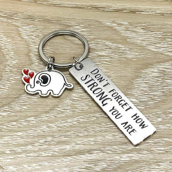 N'oublie pas ta force, Porte-clés Force, Cadeau inspirant, Porte-clés Amitié, Cadeau pour fille, Cadeau pour meilleure amie, Cadeau d'anniversaire