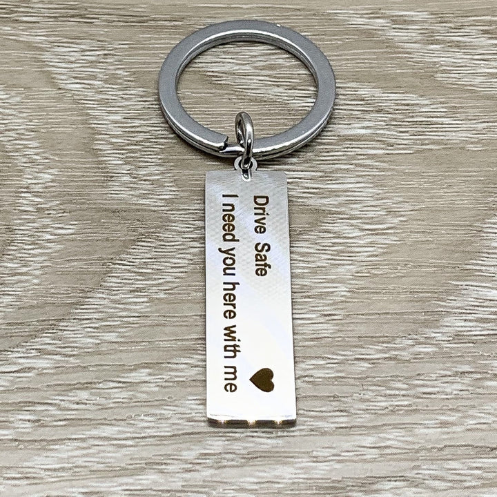 Porte-clés « Conduisez prudemment », Porte-clés conducteur, Porte-clés mari, Cadeau pour lui, Cadeau pour jeune conducteur, Cadeau pour routier, Cadeau pour chauffeur routier, Cadeau pour papa