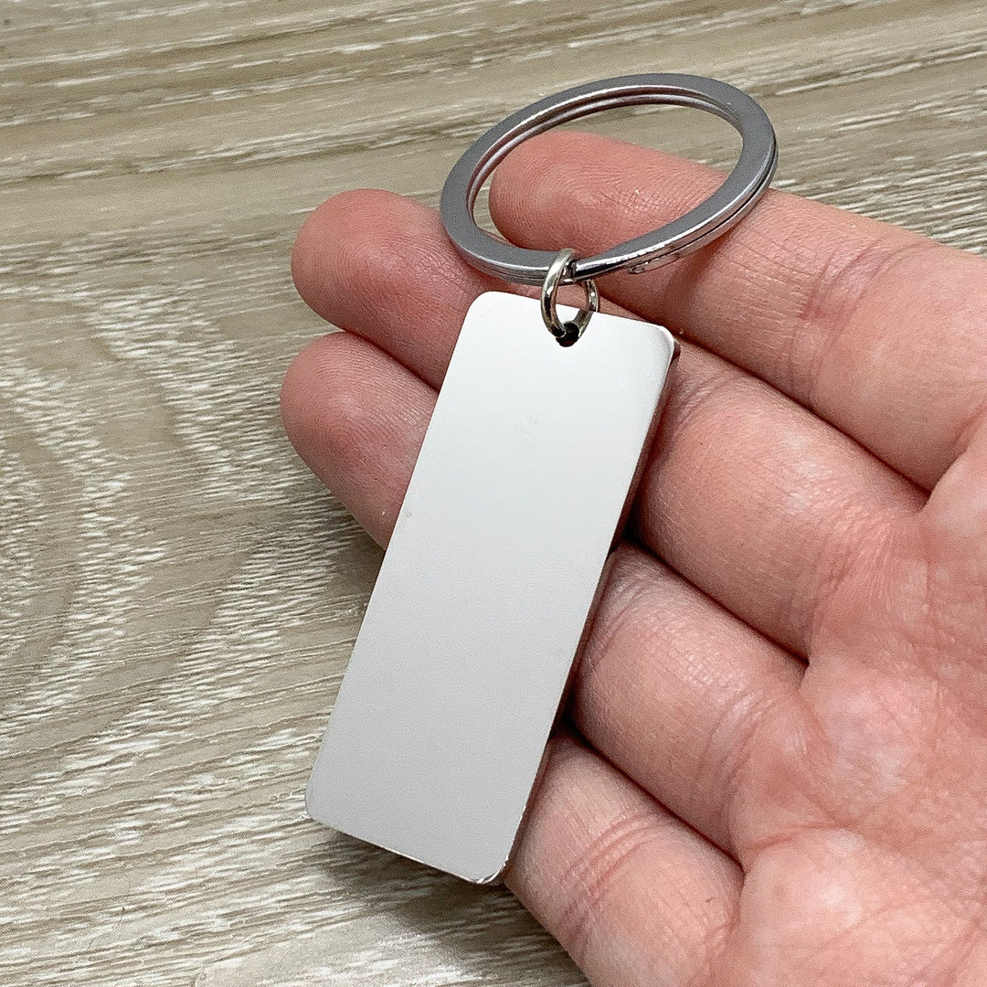 Porte-clés avec la citation « Je ne suis peut-être pas ton premier rendez-vous », cadeau pour petite amie, cadeau pour fiancée, cadeau « Je t'aime » pour femme, cadeau d'anniversaire