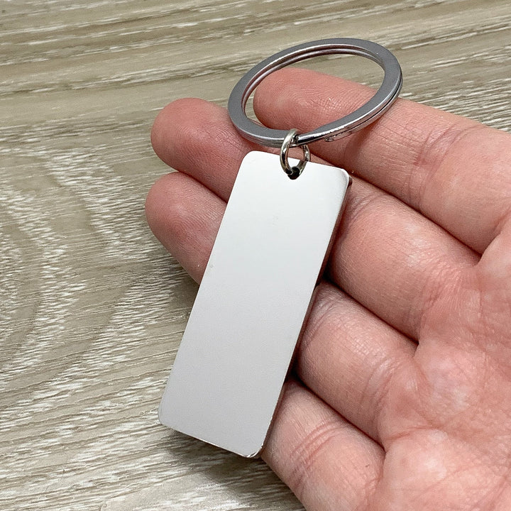 Porte-clés avec la citation « Je ne suis peut-être pas ton premier rendez-vous », cadeau pour petite amie, cadeau pour fiancée, cadeau « Je t'aime » pour femme, cadeau d'anniversaire