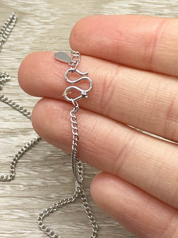 Sisters Necklace, Side by Side, Interlocking Circles Necklace, Circular Pendant, Linked Circles Necklace, Big Sister, Sister Birthday Gift