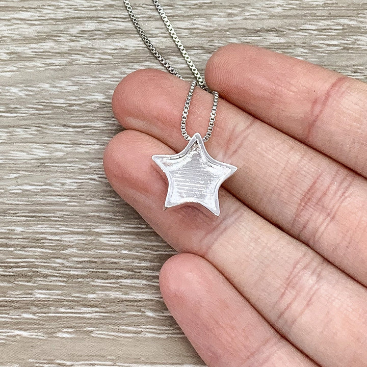 Best Friends Are Like Stars Card, Sterling Silver Star Necklace, Gift for Best Friend, Friendship Necklace, Friend Christmas Gift, Woman