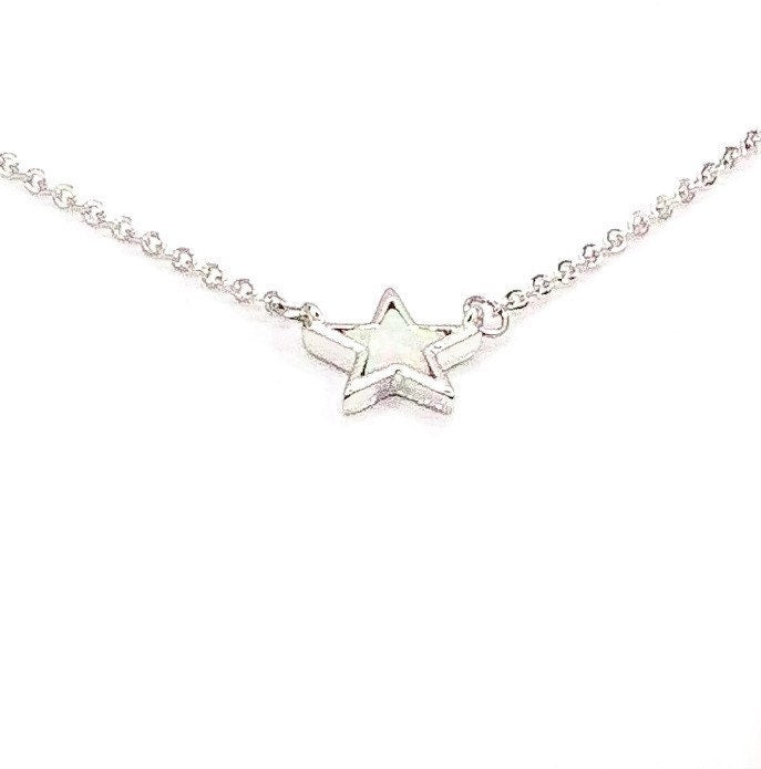 Tiny Star Necklace Rose Gold, Motivational Quote, Celestial Jewelry, Encouragement Gift for Her, Gift for Divorced Friend, Support Gift