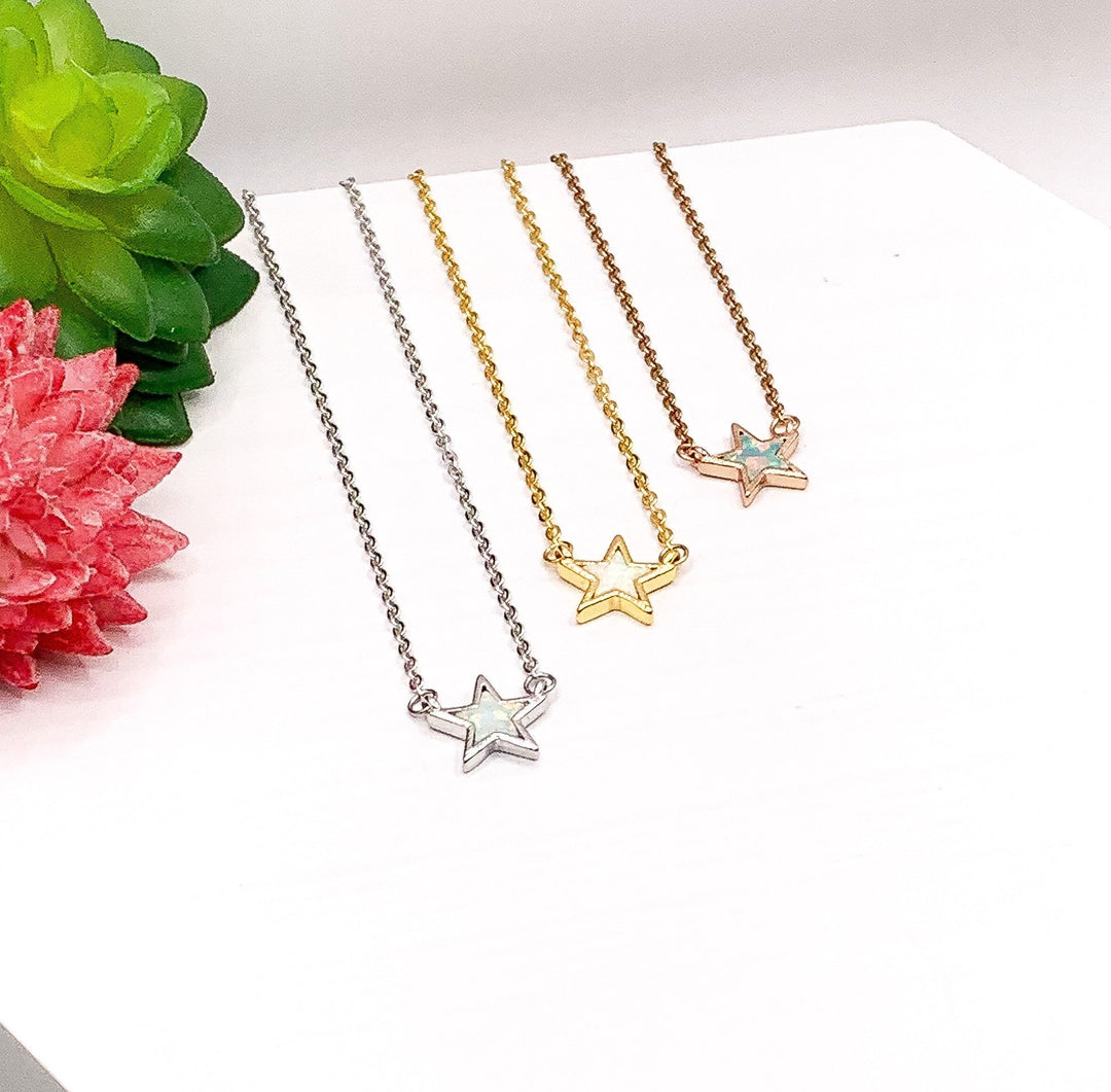 Tiny Star Necklace Rose Gold, Motivational Quote, Celestial Jewelry, Encouragement Gift for Her, Gift for Divorced Friend, Support Gift