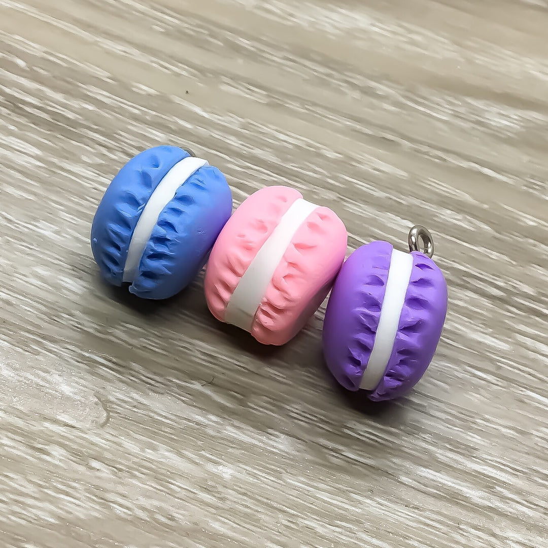 Breloques en résine Kawaii Foodie : chocolat, œuf, macaron, avocat, bouteille d'eau