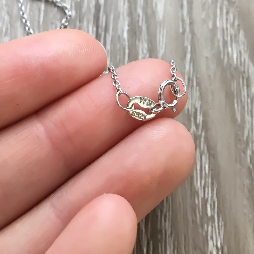 Mother Child Necklace, Baby Footprints Pendant, Miscarriage Jewelry, Loss Of Child, Stillborn Necklace, New Mama Gift, Motherhood Jewelry